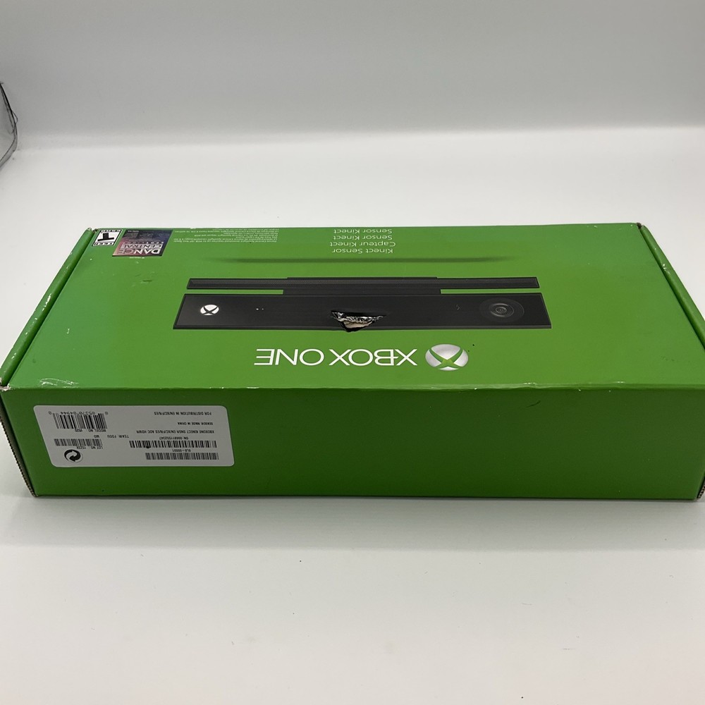 NEW Microsoft Xbox One Kinect Motion Sensor Black SEALED Damage See Pics