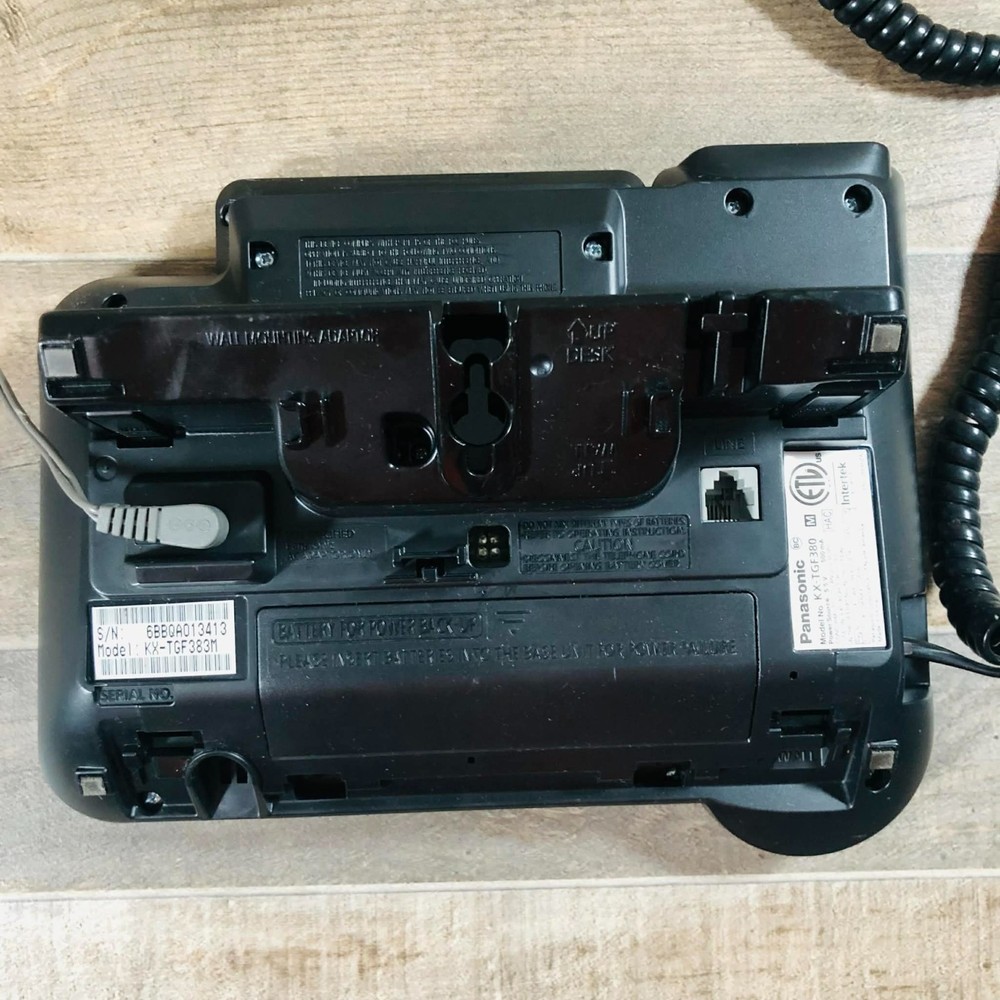 Panasonic KX-TGF380 Link2Cell Bluetooth Corded Phone System Base No Cable