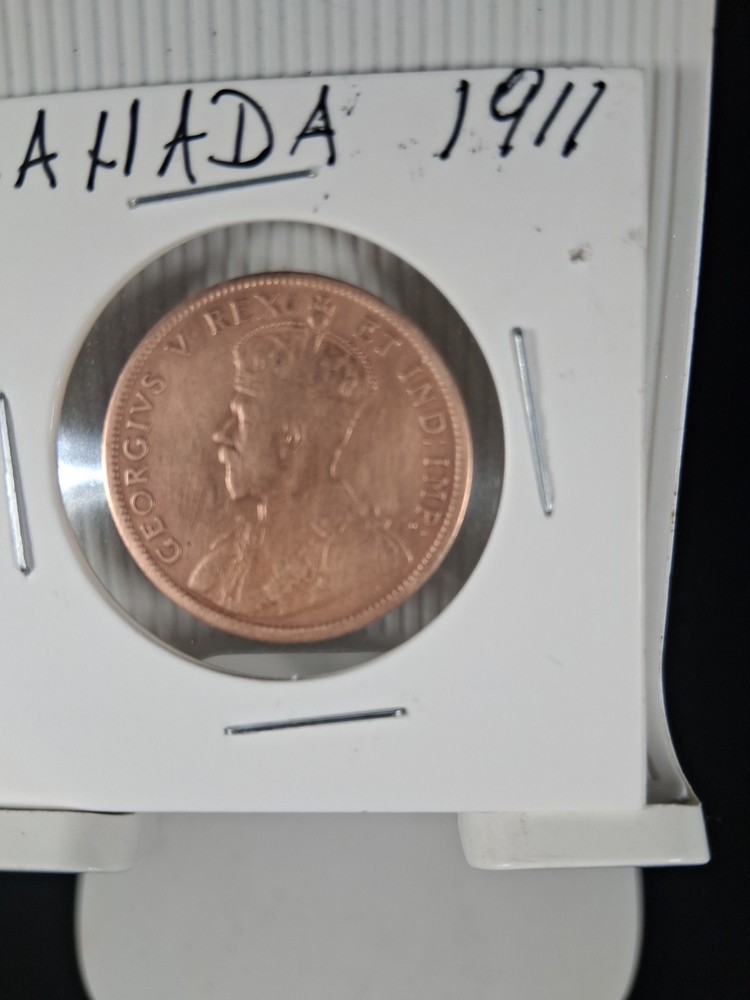1911 CANADA 1 CENT LARGE
