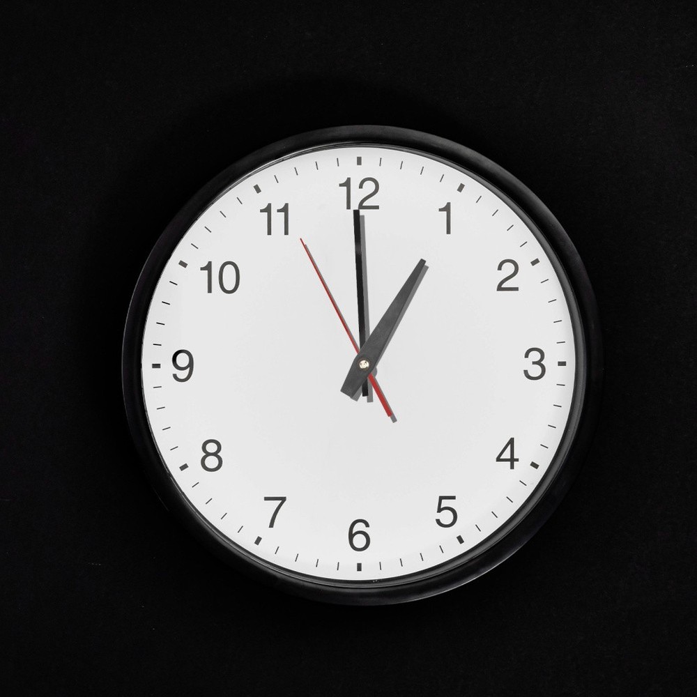 Hand Replacement Pointer Large Clock Hands for Wall Black Metal Number