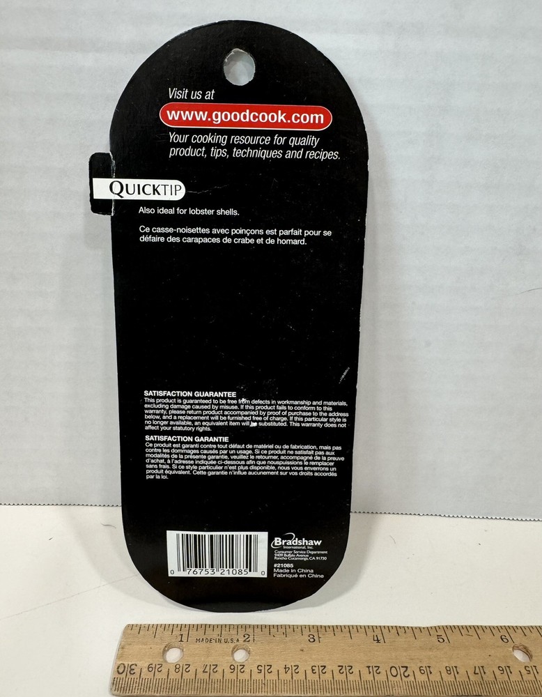 Good Cook Nutcracker with 2 Picks New in Package