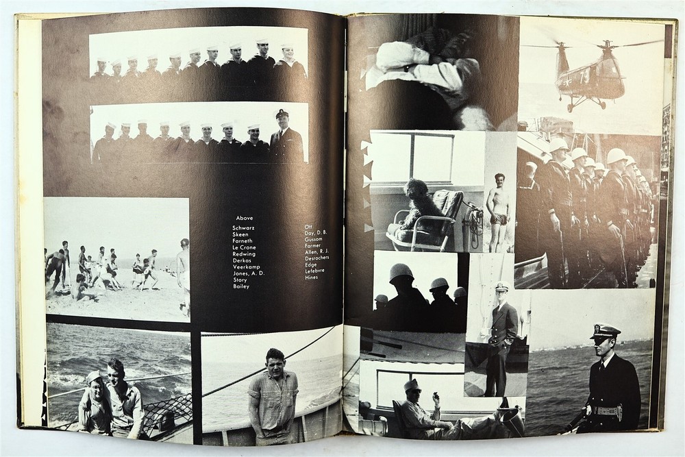 USS Compton (DD-705) 1953 Mediterranean Deployment Cruise Book