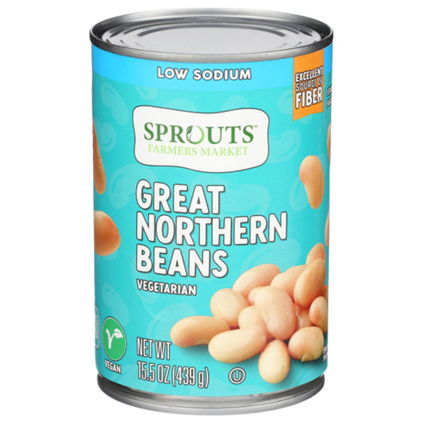 2 Pack - Sprouts Great Northern Beans 15 oz