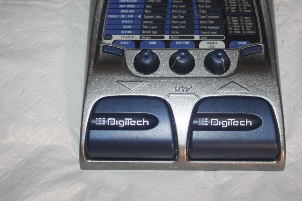Guitar Multi Effects Pedal Digitech RP100A - No Power Supply