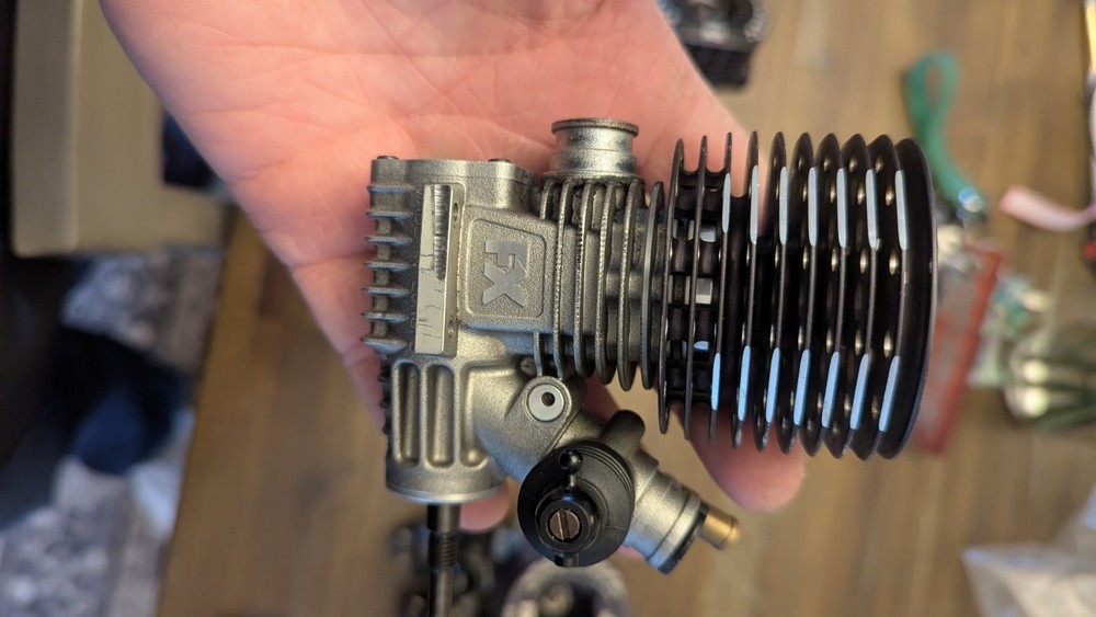 Fx K301 From Hudy RC .21 Nitro Engine 1/8 Nitro