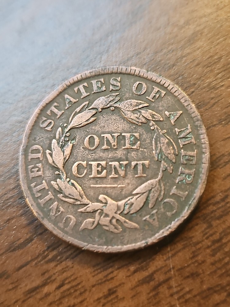 1835 Matron Coronet Head Large Cent