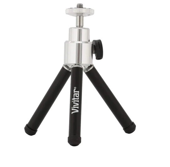 Table Top Compact 6" Mini Tripod For Canon Powershot V10 V-10