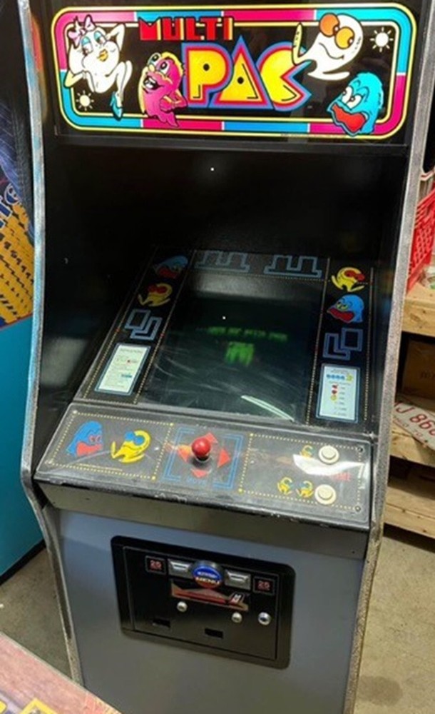 PAC-MAN MULTI PAC ARCADE MACHINE 1998 (Excellent Condition) *RARE*