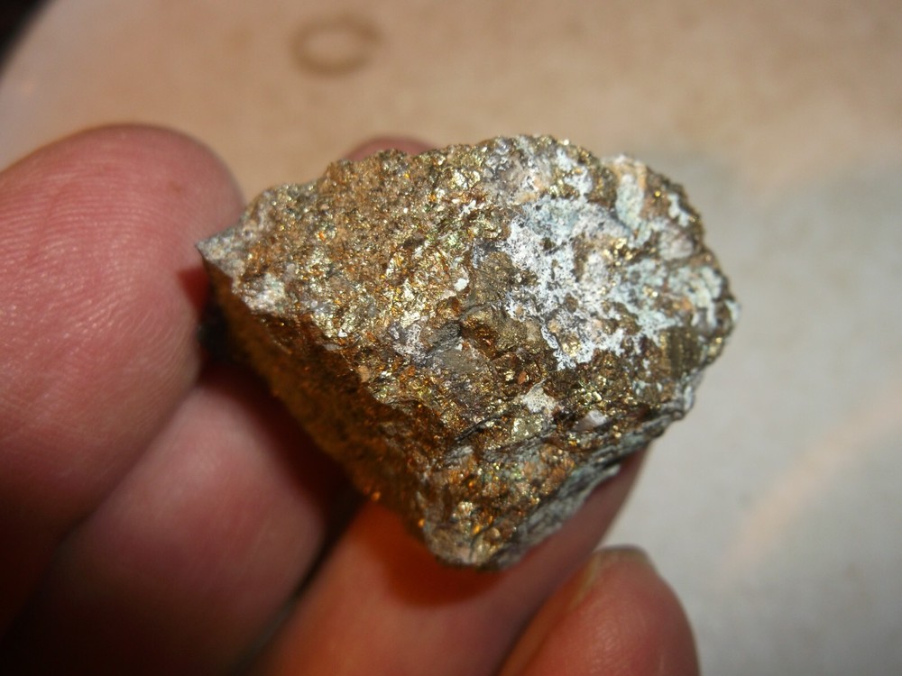 Gold, silver, copper, 24 grams samples ,ore high grade .