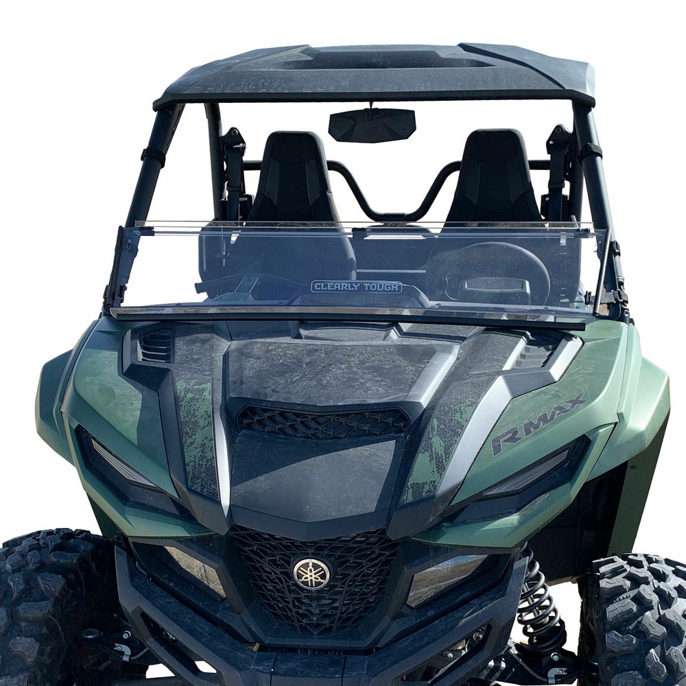 Clearly Tough Yamaha Wolverine RMAX 1000 Full Folding Windshield