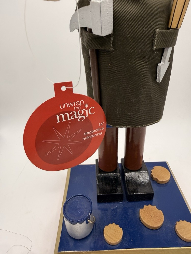 Toy maker Craftsman Nutcracker 13.5 Tall.