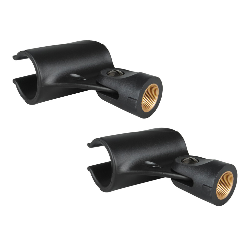 2 Pack Microphone Clip Holder Clamp Replacement for Shure BLX288 PG58 Wireless