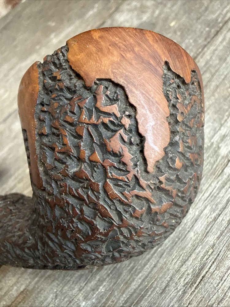 Briar Estate Pipe Signed “Cribbs” Beautiful Thick Wall