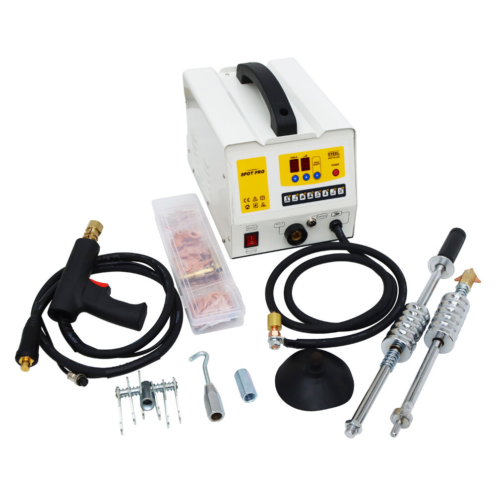 Spot Welder Dent Puller Kit 220V Steel Dent Pulling Machine Car Repair Tool
