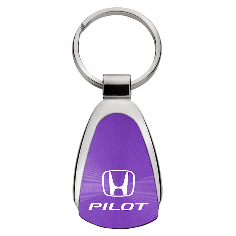 Honda Pilot Tear Drop Key Ring (Purple)