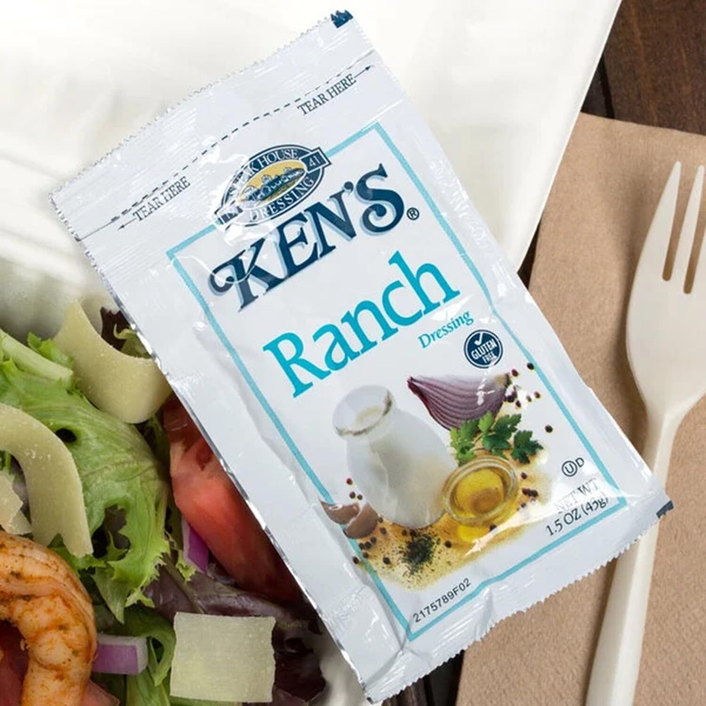 20 Count | Salad Dressing Packets | Individual Single Serve Salad Dressing