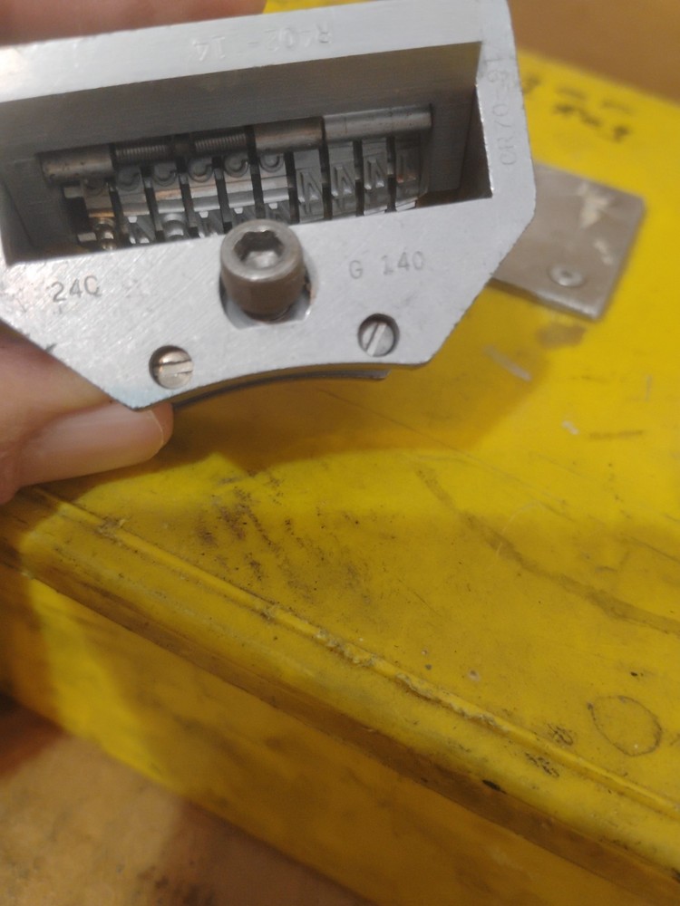 Roberts 24" Convex numbering machine- Forward 24G