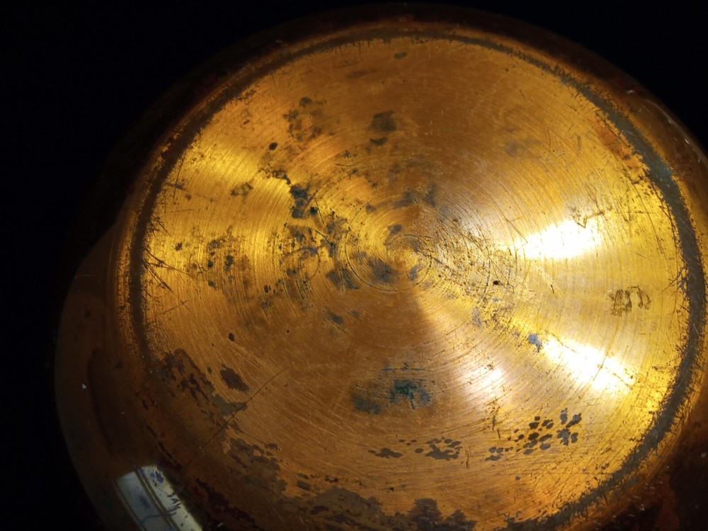 Copper Ware Unique Crafted Solid Copper Hand Hammered 5.5"x3.5"