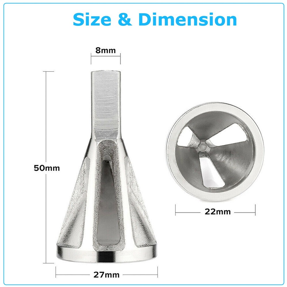 Deburring External Chamfer Tool Stainless Steel Remove Burr Tools Drill Bit