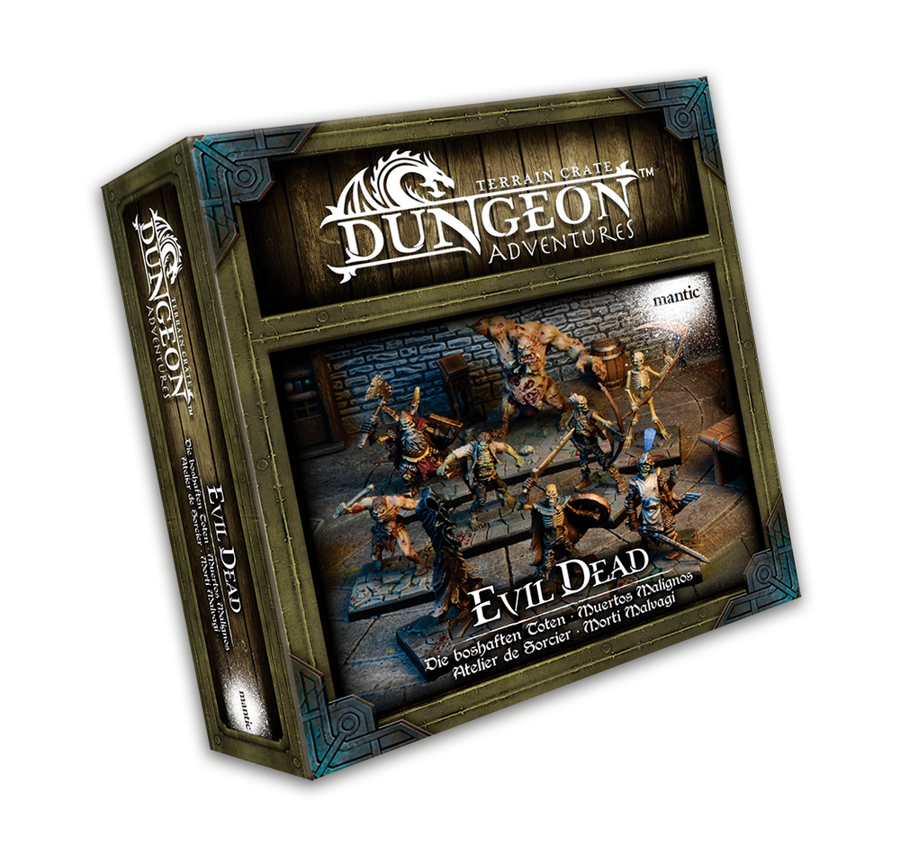 Mantic Games Terrain Crate Dungeon Adventures: Evil Dead MGTC189