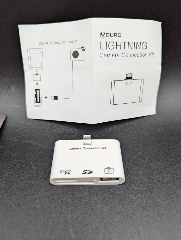 Aduro Lightning Camera Connection Kit to iPad 4/Mini