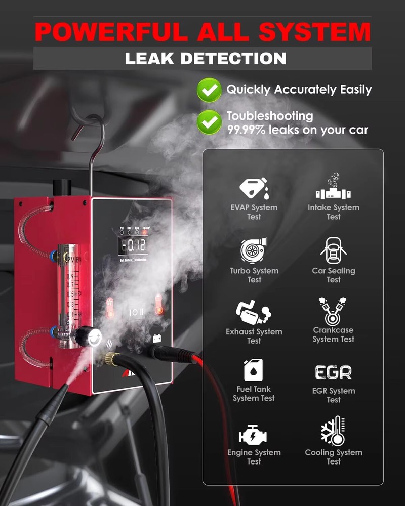 Ancel L300 EVAP Leak Detection Tester Vacuum Smoke Machine Auto Diagnostic Tool