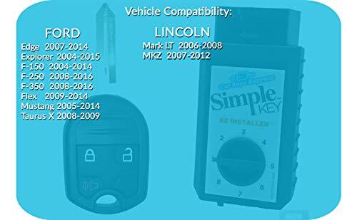 Simple Key, Key Fob and Key Programmer 3 Button Keypads, Key Replacement Remote