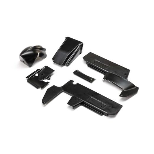 Body Panel Set Black 22S Sprint Car LOS-1888