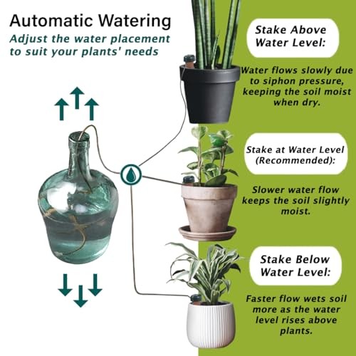 Blumat Classic Plant Watering Stakes (12 Pack)