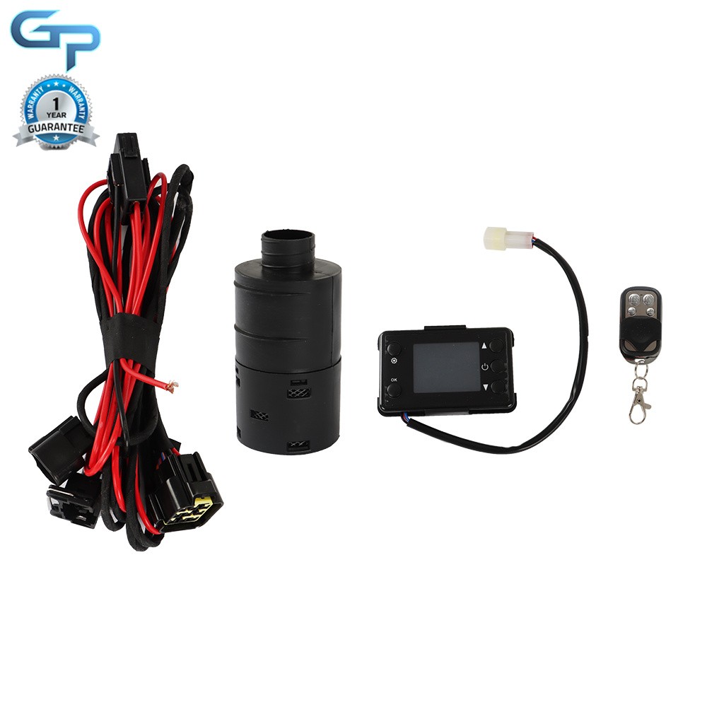 8KW 12V Diesel Air Heater W/LCD Thermostat Quiet For Trucks Boat Car Trailer