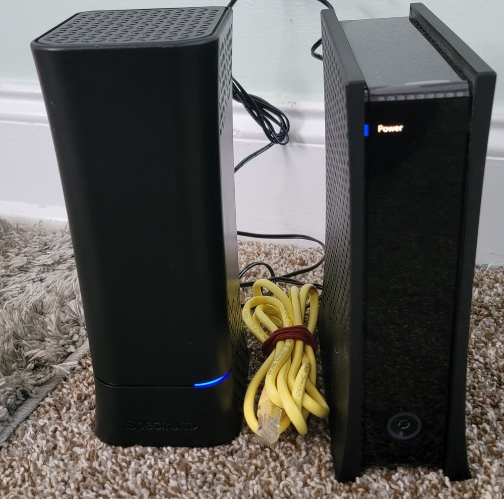 Spectrum Networking Bundle - Sagemcom RAC2V2S Router & ET2251 Modem + Power...