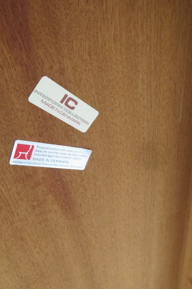 Interform Collection Danish Modern Long Library Console Table 6273