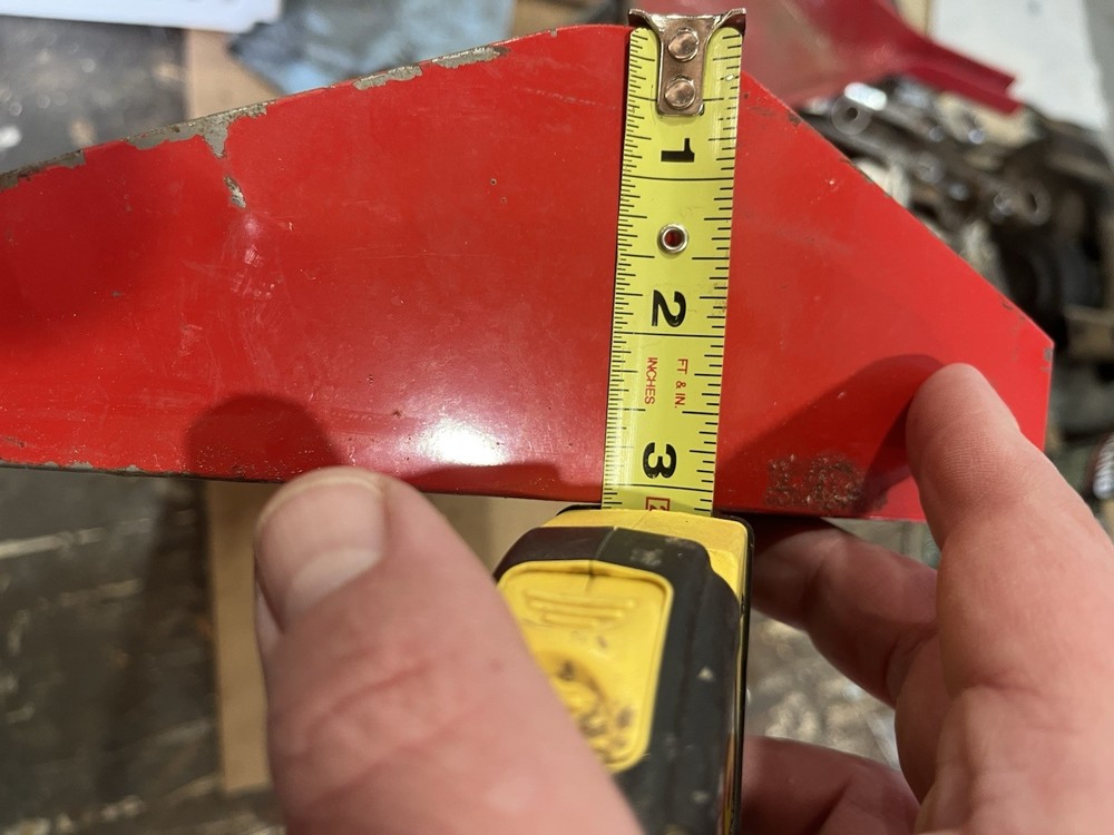 Vintage Craftsman 18” Red Toolbox Tray Only