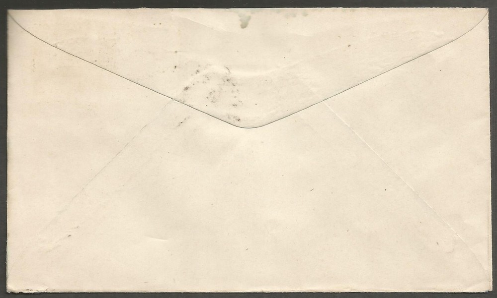 1915 Oakburn Manitoba Split Ring Cancel on Corner Card Cover
