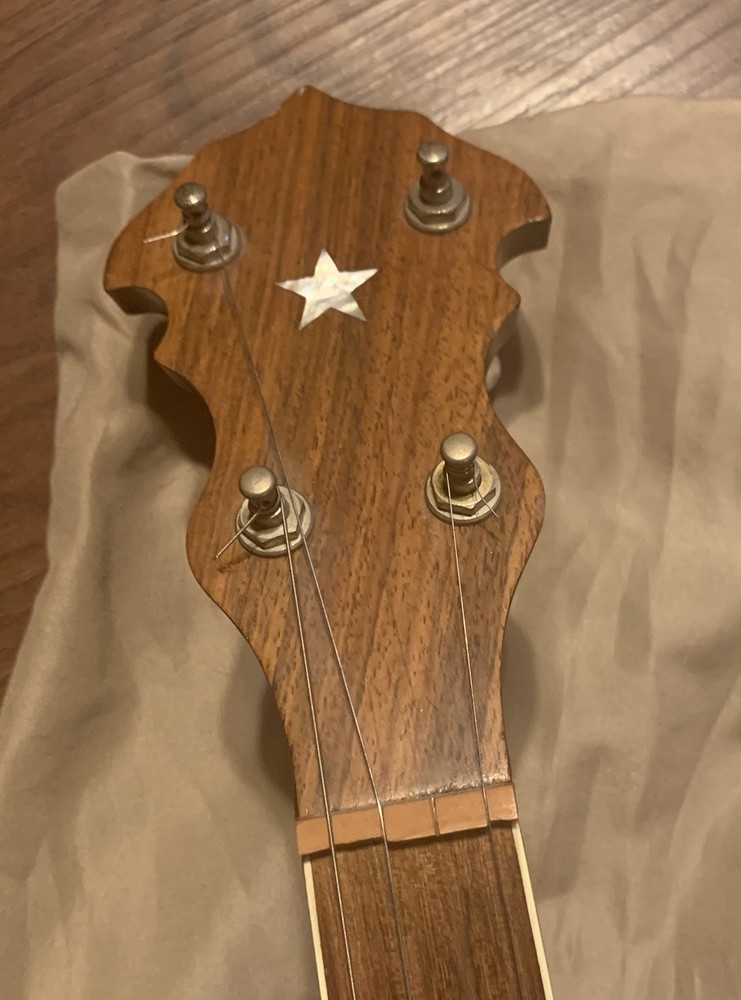 Vintage Unbranded 4 String Banjo