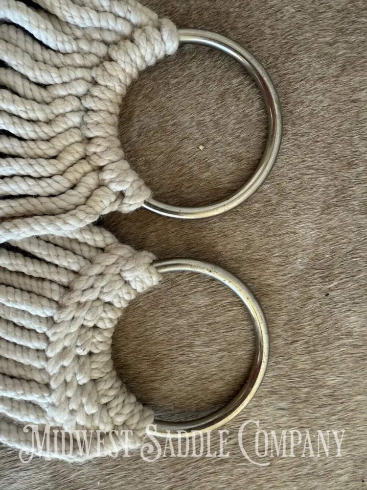 27” Western Cotton Rope Cinch