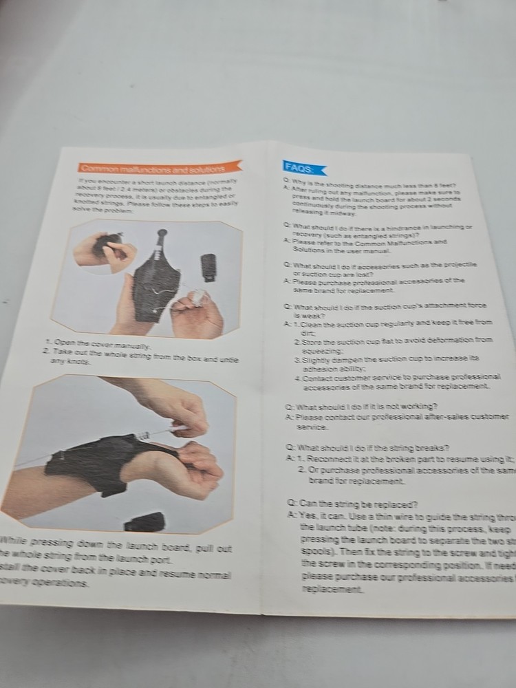 OVERFUN Web Launcher String Shooter Device New Sealed