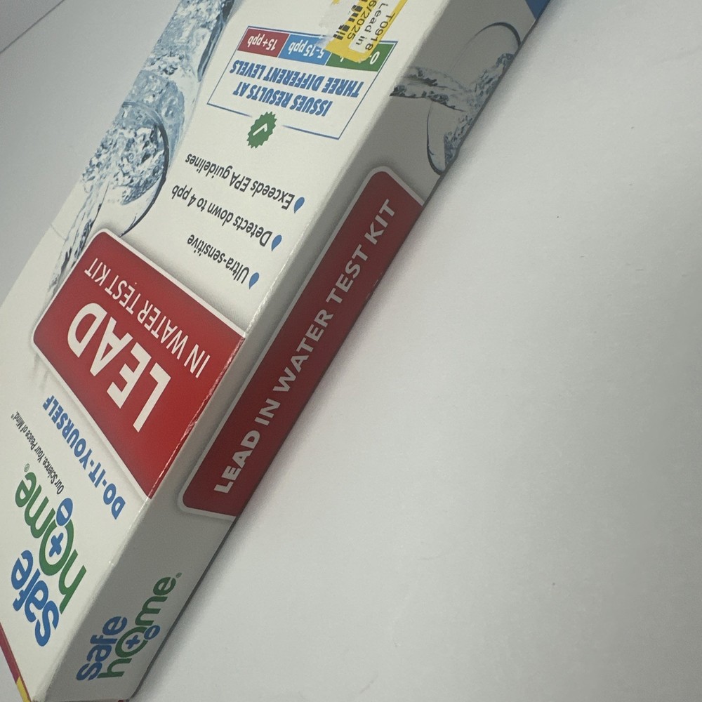 Lead Water Test Kit - DIY Ultra Sensitive Home Water Lead Test - Single Test