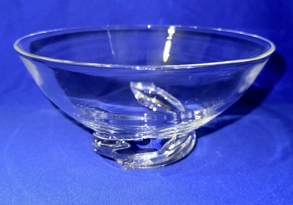 Steuben Clear Glass Bowl