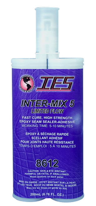 IES 8612 INTERMIX 5 SEAM SEALER/ADHESIVE 6.76OZ/200ML LIMITED FLOW