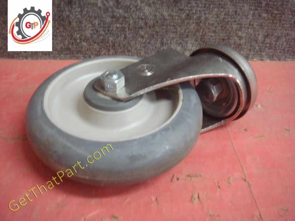 Ohmeda Infant Warmer System Oem 5” Steer Caster Wheel Assembly Tested