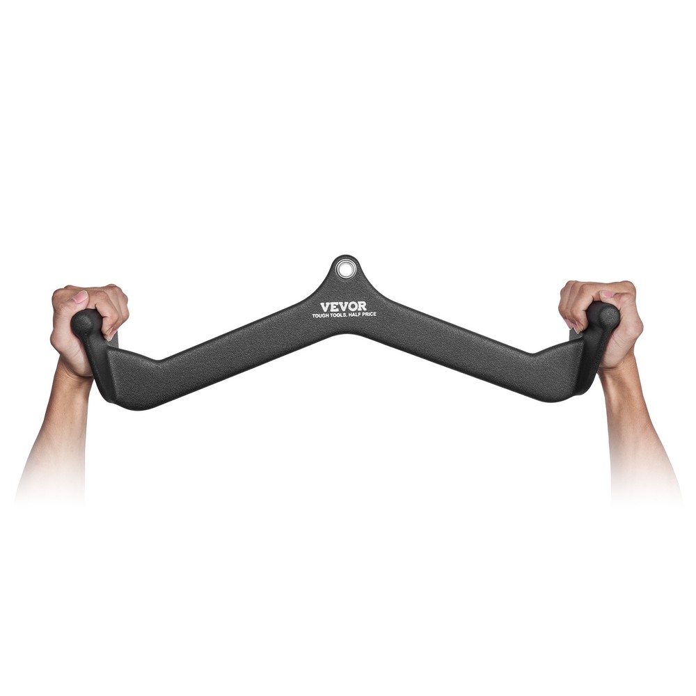 VEVOR LAT Pulldown Bar Tricep Handle Attachment V-bar Cable Machine for Home Gym