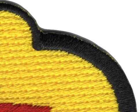 75th Infantry Airborne Ranger Humped Para Oval Patch