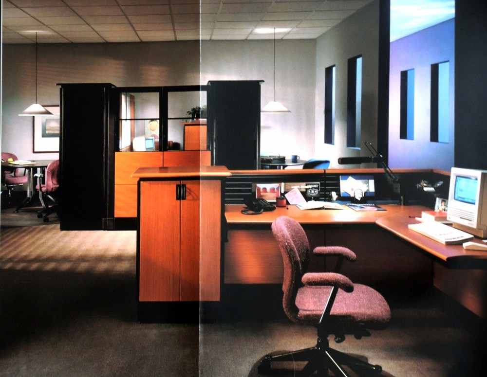 HERMAN MILLER ETHOSPACE 48"Wx 86"H Wall powered Frame for CUBICLES