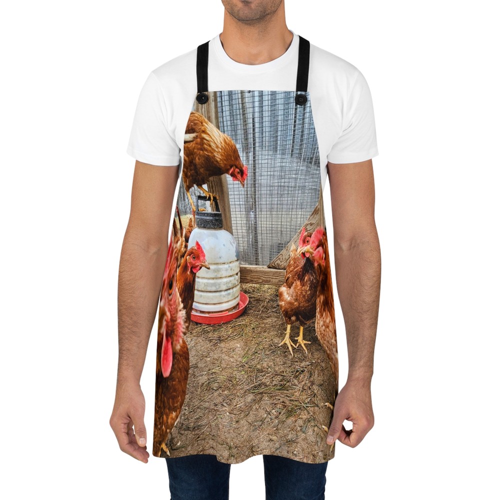 Cluckin' Cute Chicken Apron 🐔🍳