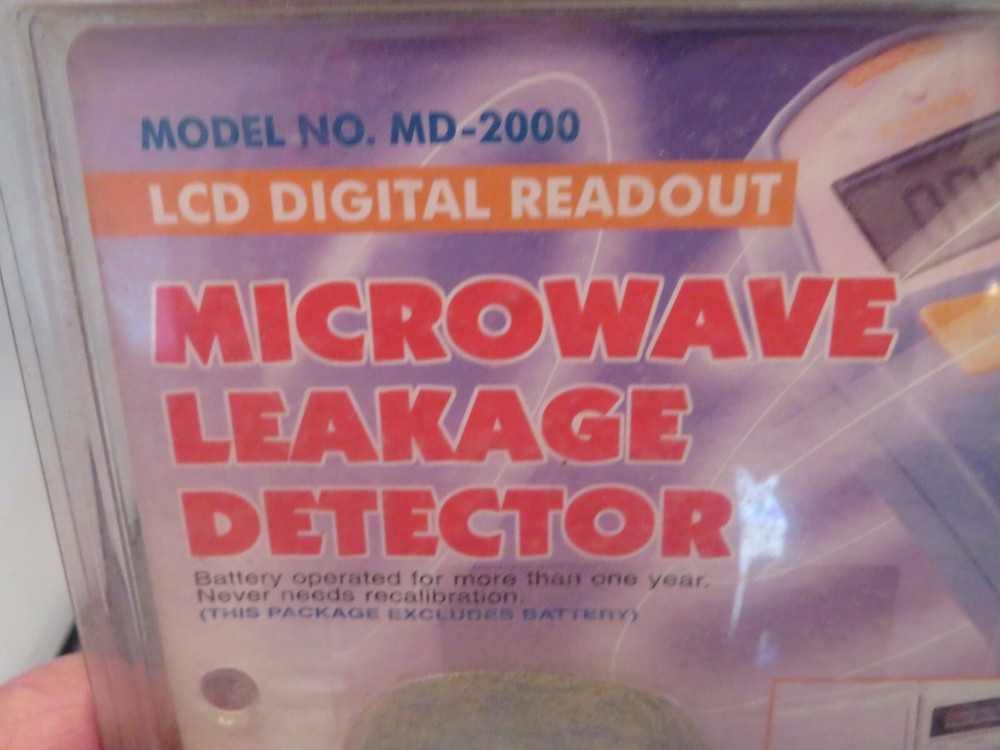 Digital LCD MD-2000 Microwave Leakage Detector New in Package