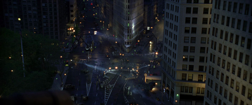 Godzilla: Large NY Flatiron Building Miniature Section