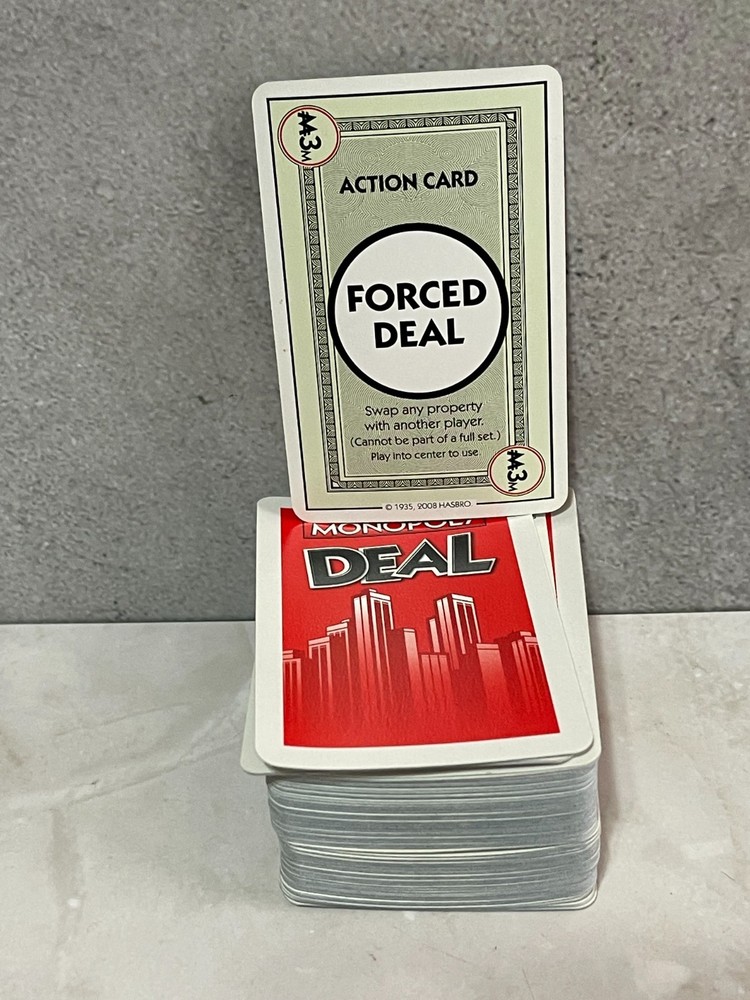 2008 Monopoly Deal Card Game - Replacement Cards