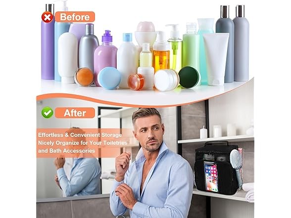 BAIMAY Shower Caddy Bag