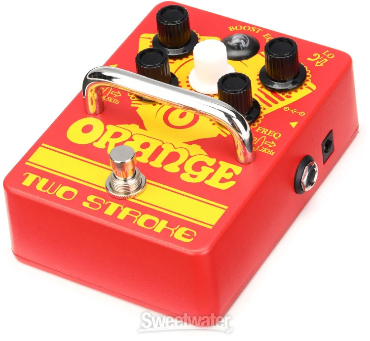 Orange Two Stroke Boost EQ Pedal
